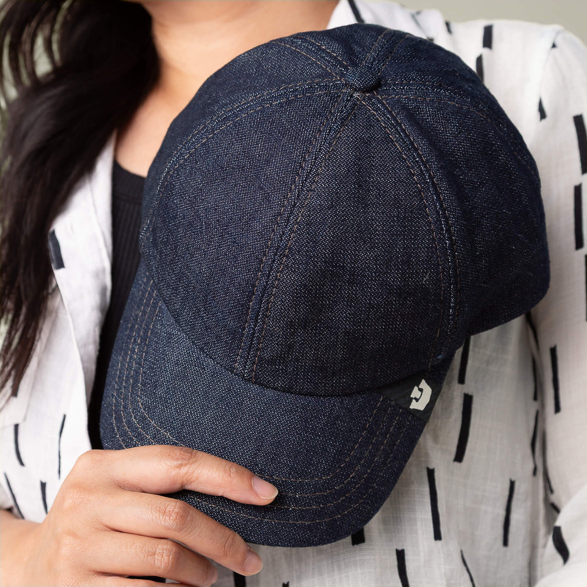 Noisy Tailored Baseball Indigo