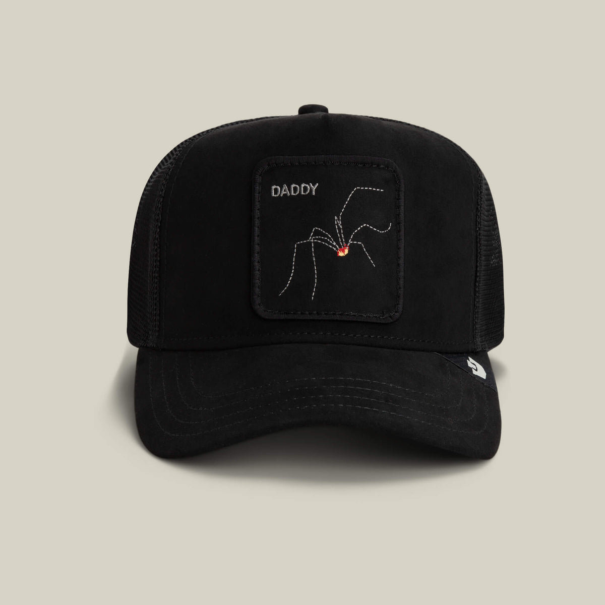 Bold Suede Spider Void Black