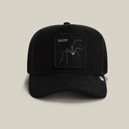 Bold Suede Spider Void Black
