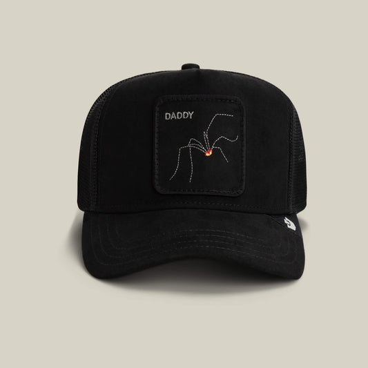 Bold Suede Spider Void Black