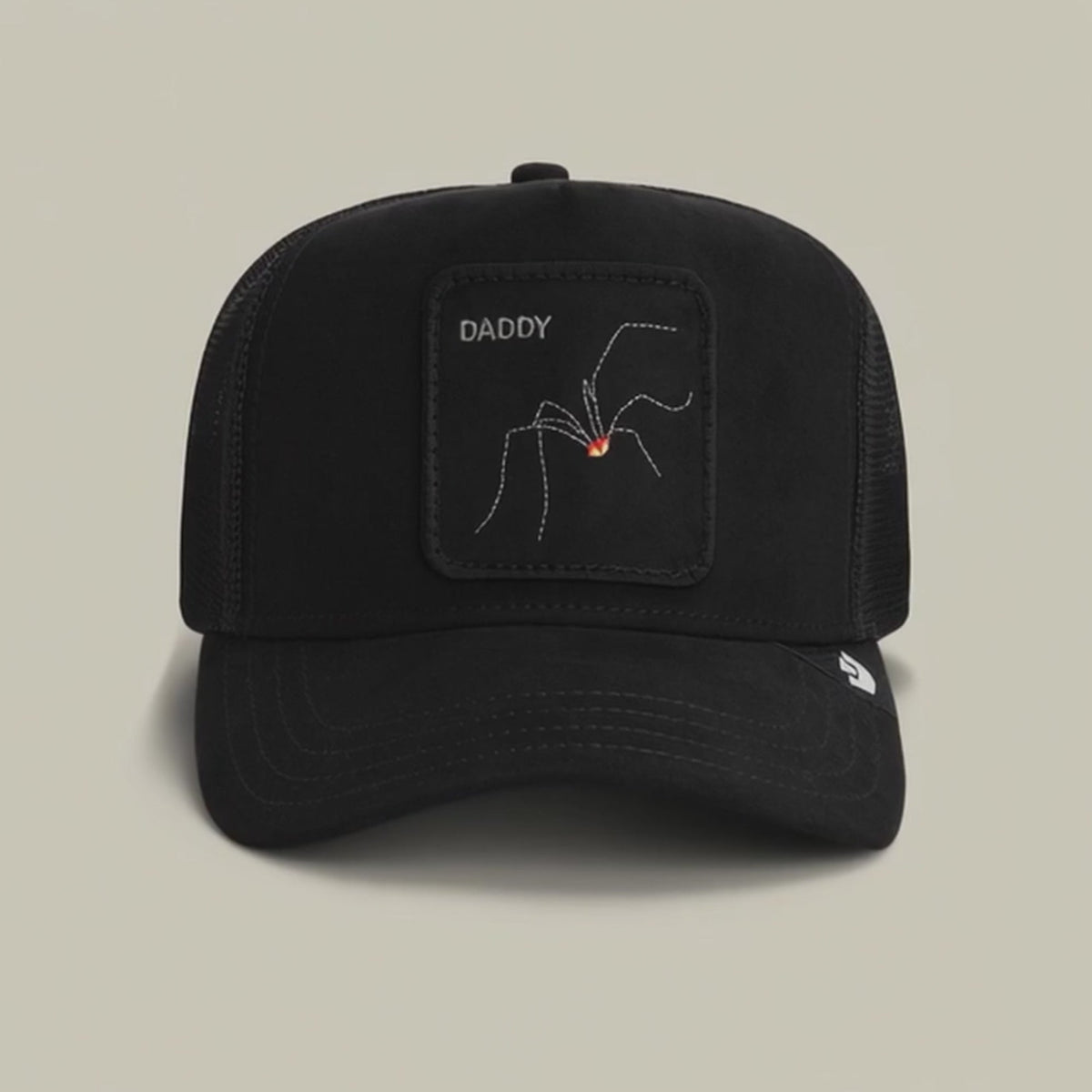 Bold Suede Spider Void Black
