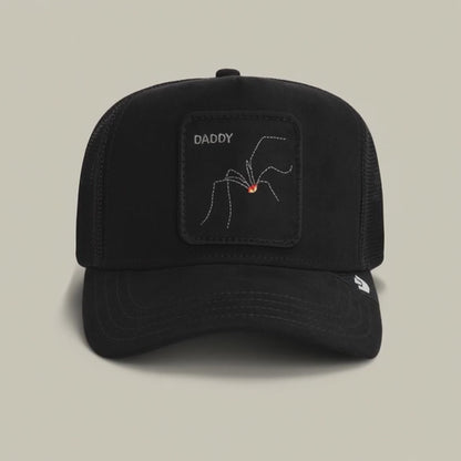 Bold Suede Spider Void Black